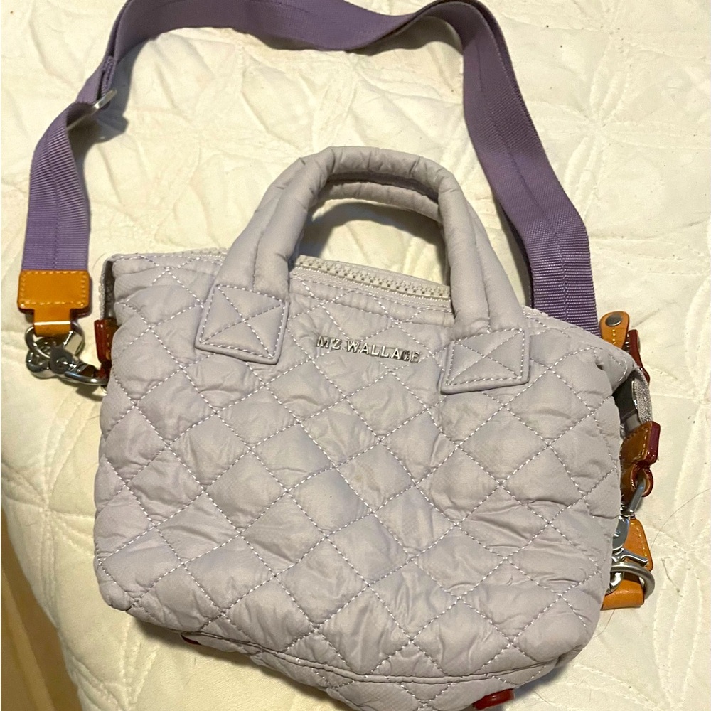Gently used MZ Wallace micro Sutton crossbody bag